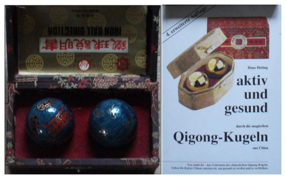 Qigong Qui Gong Kugeln Treibholz Naturprodukt Lebenshilfe in Obernkirchen