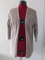 Tom Tailor Strickjacke S 36 38 beige Grobstrick 3/4 Arm Bayern - Stockheim Oberfr Vorschau