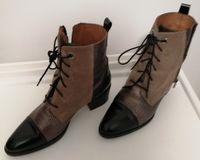 Hispanitas Vollleder Stiefeletten spitz Gr. 38 bronze/du+rehbraun Wuppertal - Elberfeld Vorschau