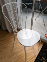 Metall Stuhl LÄCKÖ Ikea weiß Balkon Garten kleiderstuhl Bayern - Starnberg Vorschau