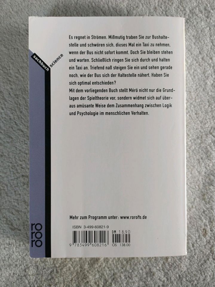 Die Logik der Unvernunft, Buch in München