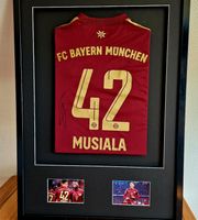 Fußball Trikot Jamal Musiala FC Bayern Wiesn  - Original Signiert Nordrhein-Westfalen - Rees Vorschau