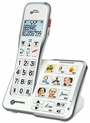 Geemarc AmpliDECT 595-2 Schwerhörigentelefone mit Bildtasten in Niederkassel