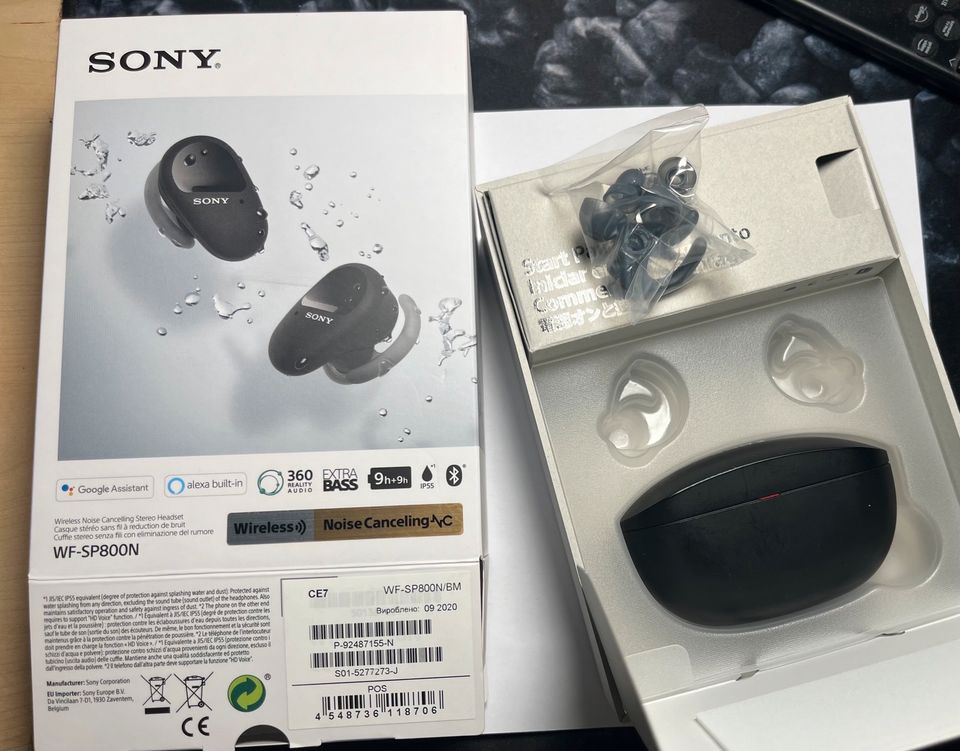 [Kopfhörer] Sony WF-SP800N Sport Earbuds in Bergneustadt