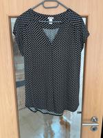 Alba Moda Bluse Blusenshirt Sommer schwarz weiß 42 XL Sachsen-Anhalt - Burg Vorschau