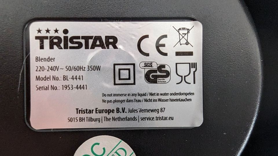 Tristar Standmixer 350W 1,5 Liter in Dresden