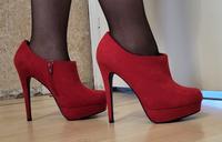 High Heels, rot, Gr. 7, 40/41 von Atmosphere Niedersachsen - Wittmund Vorschau
