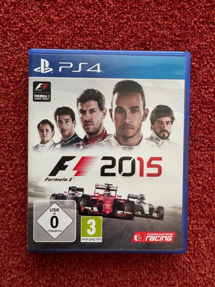 *F1 2015* Formel 1 für PS4 *Top-Zustand* in Krefeld