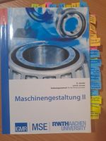 Vorlesungsumdruck Maschinengestaltung 2 / II Maschinenbau RWTH Aachen - Laurensberg Vorschau