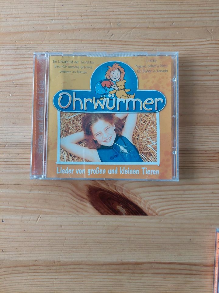 CD Hörspiel Ohr Würmchen lernlieder Englisch ohrwürmer Baby lied in Zingst