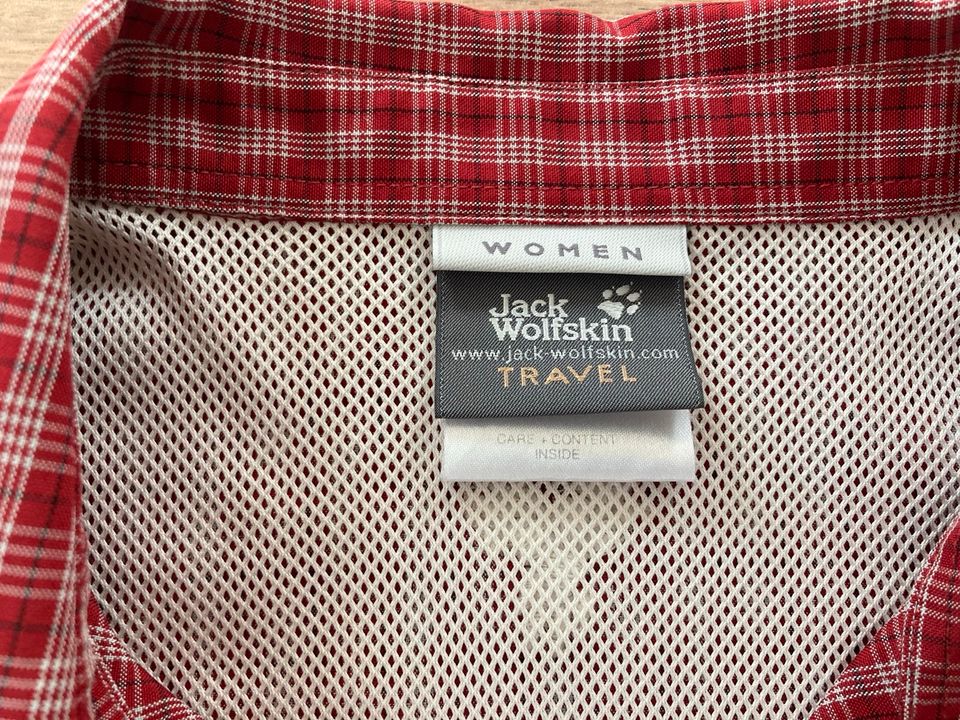 Jack Wolfskin Bluse Kurzarm Gr. M Travel Outdoor in Berlin