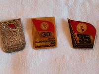 DDR Anstecknadeln Kampfgruppen Thüringen - Waltershausen Vorschau
