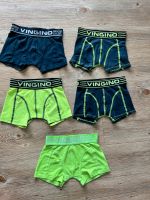 5 Vingino Boxershorts Gr. S 116 122 128 blau grün Unterhosen Nordrhein-Westfalen - Greven Vorschau