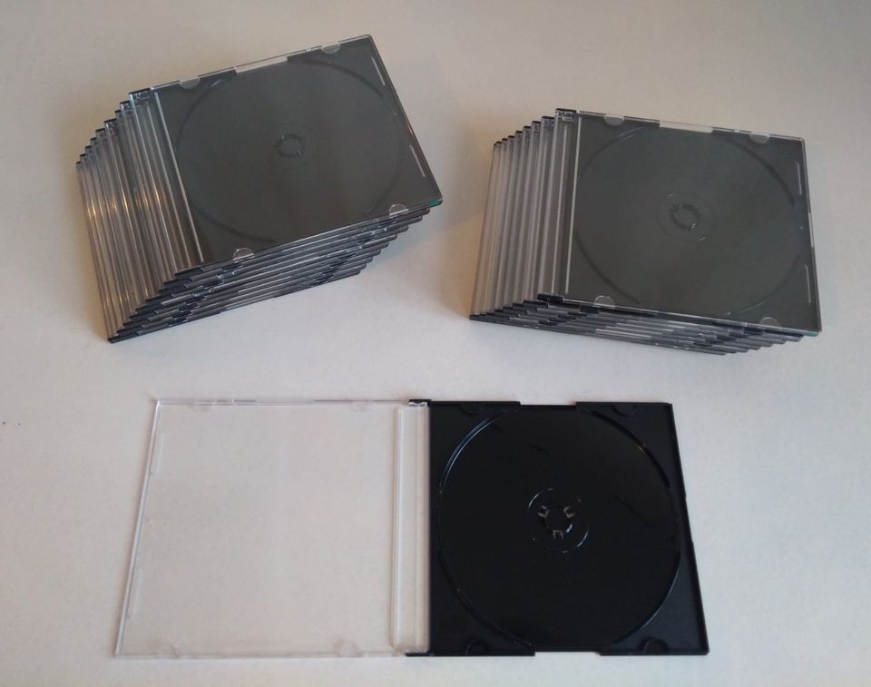 24 x Slimcase / dünne CD Hüllen in Landshut