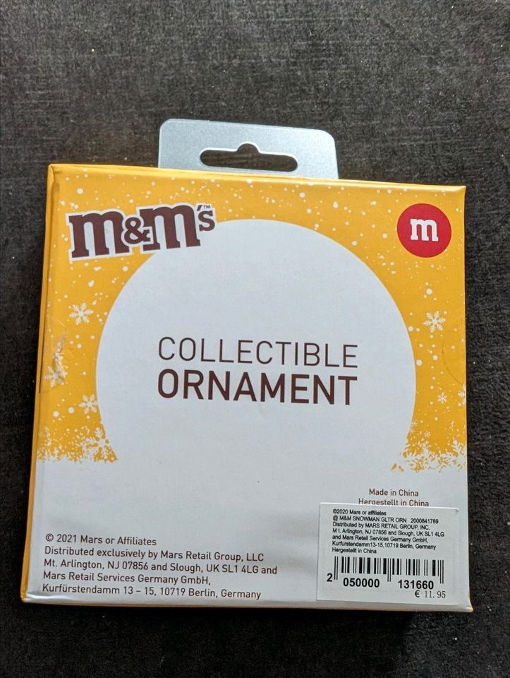 Weihnachtsschmuck m&m's in Berlin