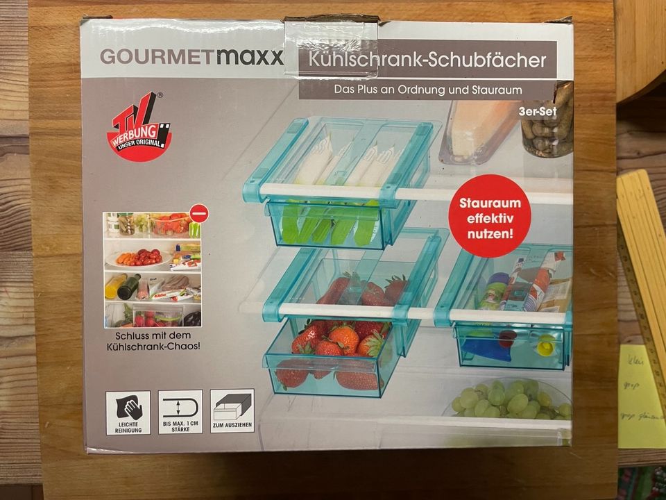 3 Stk Kühlschrank Schubfächer Kühlschrankaufbewah. Organisation in Berlin