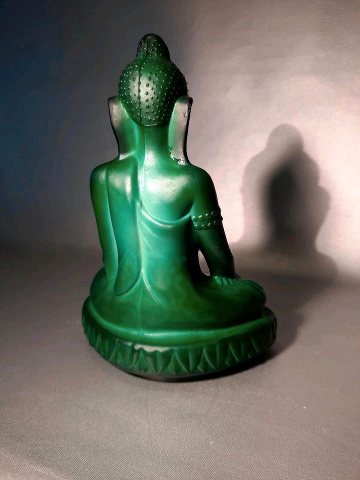 Gablonzer Glas Malachitglas  ,,Buddha " Schlevogt in Frankfurt am Main