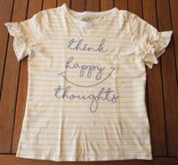 ❤ F&F Sommer Shirt Think Happy Thoughts Gr. 152 158  (14-15 J.) Sachsen - Schönheide Vorschau