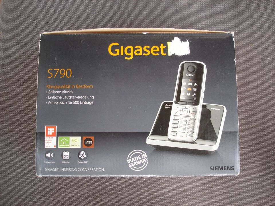 SCHNURLOSES DECT TELEFON  GIGASET S790 in Langenzenn