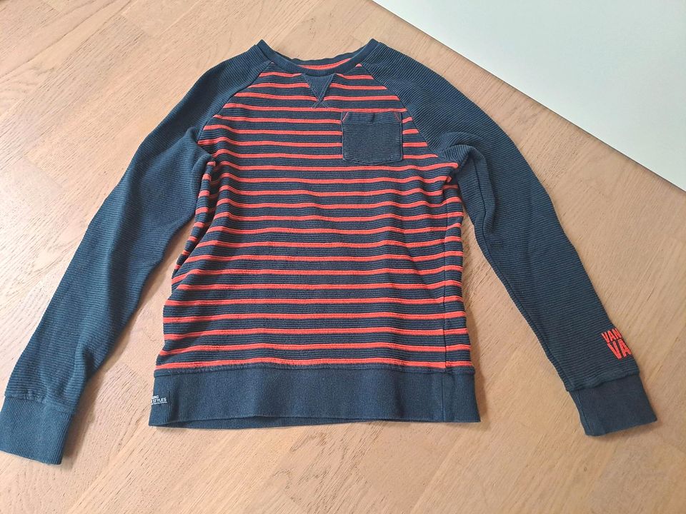 Langarm-Shirt, WE-fashion Gr. 146/152 rot gestreift in Brandis