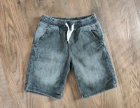 H&M 134 pull on Jeans Shorts Denim kurze Hose grau Brandenburg - Teltow Vorschau