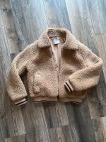 Bershka Winterjacke Plüsch Teddyfleece beige braun S Nordrhein-Westfalen - Meschede Vorschau