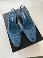 Chanel Original Denim Sling Backs Nordrhein-Westfalen - Höxter Vorschau