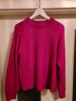 Pullover oversize H&M Strass pink S M 38 40 Brandenburg - Zossen Vorschau