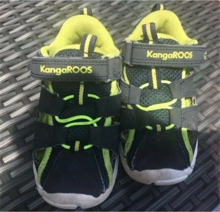 KangaROOS Sandalen superleichte Sommerschuhe blau Klett Gr. 25 in Willich