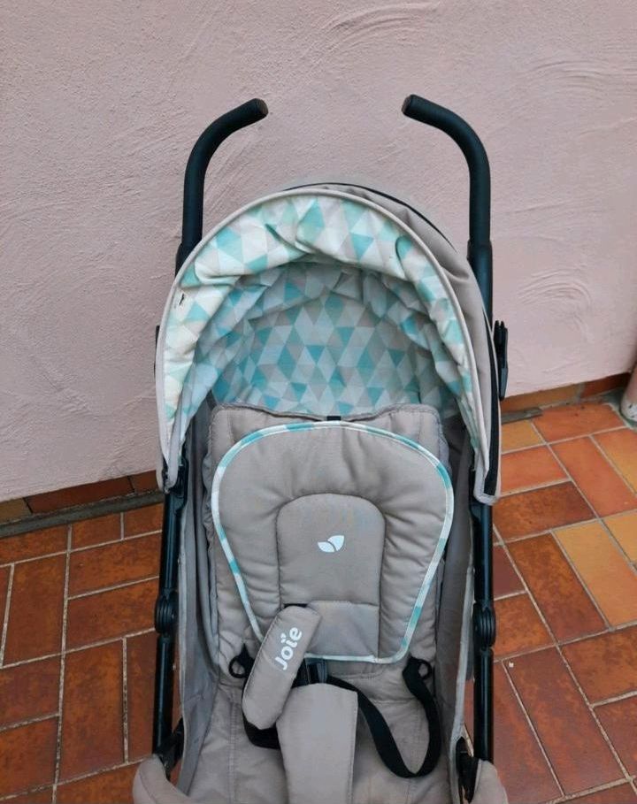 Joie Brisk DLX Cool Desert Buggy Kinderwagen mit Regenschutz in Großrosseln