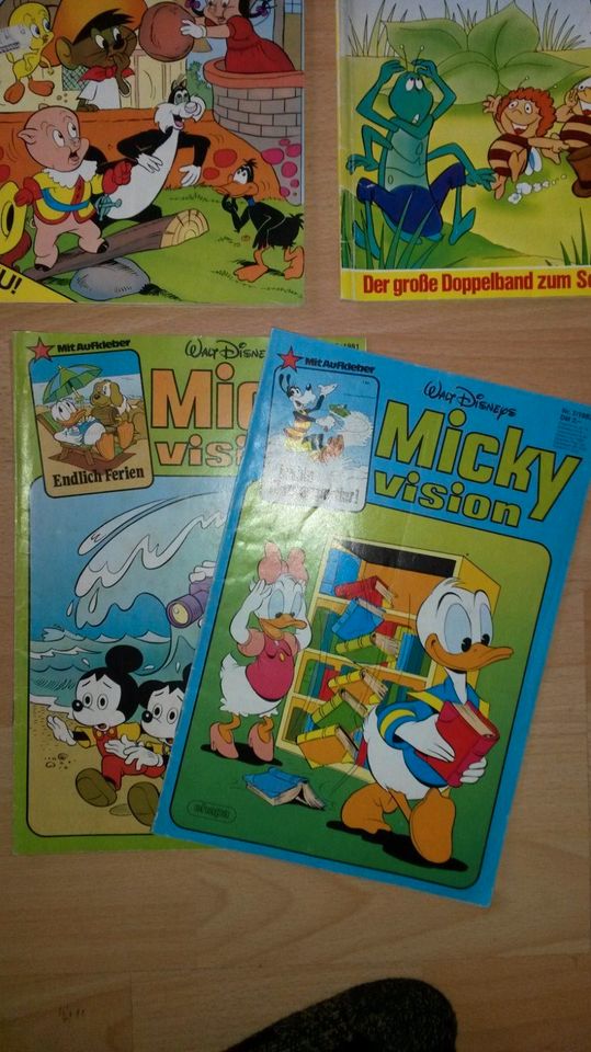 4 x seltene Comics Sammelbänder-Tom +.Jerry-Wickie-Speedy usw.... in Friedland