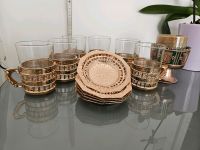 Teegläser mit Glaseinsatz, Vintage, Kupfer Farben, 6 Stück München - Trudering-Riem Vorschau