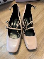 Beige Lack Pumps  Gr.41 Kiel - Ellerbek-Wellingdorf Vorschau