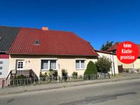 HORN IMMOBILIEN ++ RESERVIERT! Tarnow/Rosenow, Doppelhaushälfte mit Einliegerwohnung, großem Grundstück und viel Nebengelass Mecklenburg-Vorpommern - Rosenow Vorschau