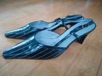Elegante Sling Pumps schwarz Peter Kaiser 6 38 Leder Bayern - Hersbruck Vorschau
