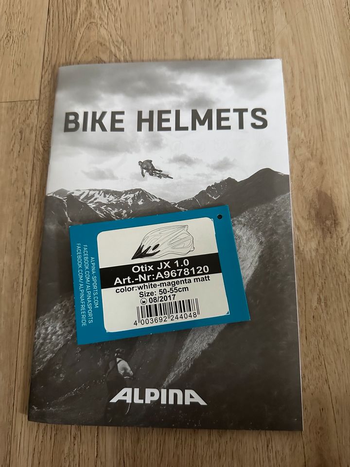 Fahrradhelm Helm Alpina Otix JX 1.0 gr. 50-55 cm OVP in Langenhagen