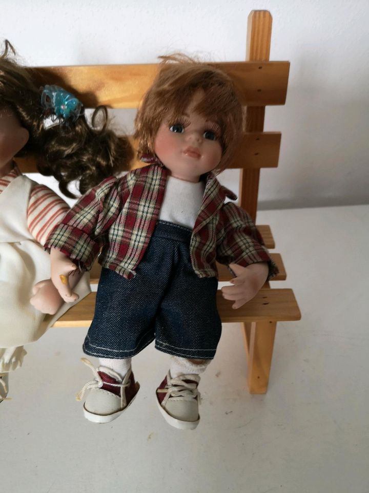 Puppenpaar klein in Kleinlangheim