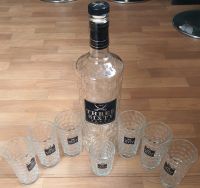 Three Sixty Vodka Flasche 3l inkl. 6 Longdrink Gläserset Konvolut Baden-Württemberg - Altlußheim Vorschau