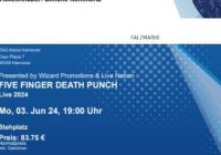 1x Stehplatz 5FDP !PER EMAIL! Hannover 03.06.24 Five Finger Nordrhein-Westfalen - Erkrath Vorschau