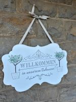 Türschild Holzschild Dekoration shabby chic Landhaus Niedersachsen - Einbeck Vorschau