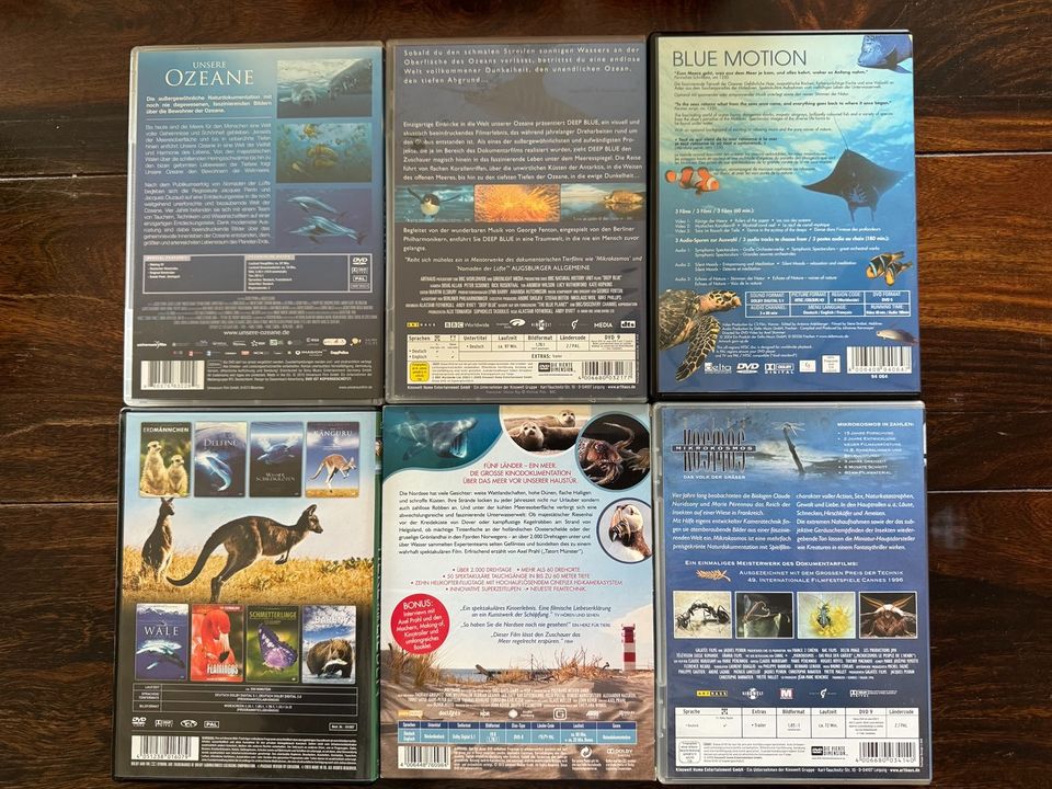 6 DVDs Natur Doku, Deep Blue, Ocean etc. in Ritterhude