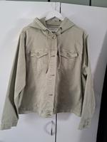 Jeans Jacke mit Kapuze salbei helles khaki Gr. 54 Gina Benotti Hessen - Hadamar Vorschau