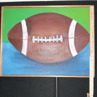 American Football Ei Bild Wilson von DaMo art in Acryl Farben Frankfurt am Main - Bockenheim Vorschau