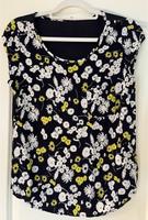 Dunkelblaues Tshirt mit Blumen von Opus in Größe M Schleswig-Holstein - Plön  Vorschau