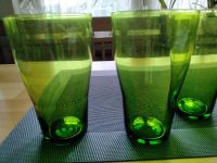 4 Gläser grün 14 cm hoch Nordrhein-Westfalen - Bünde Vorschau