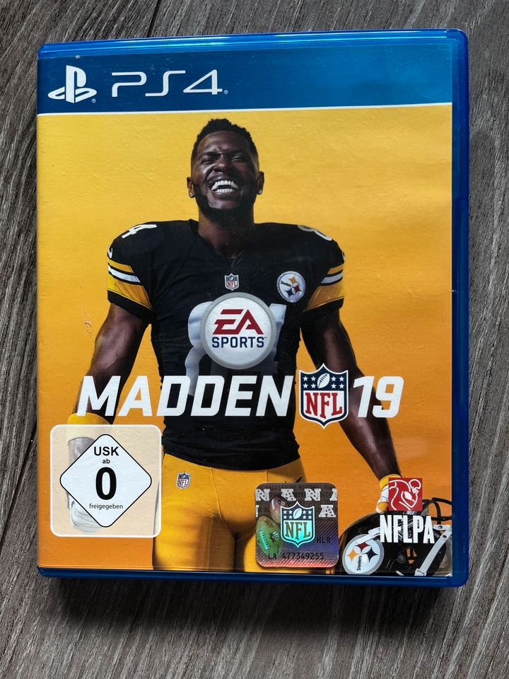 PS4 Spiel FIFA 18 und MADDEN 19 in Thale-Altenbrak