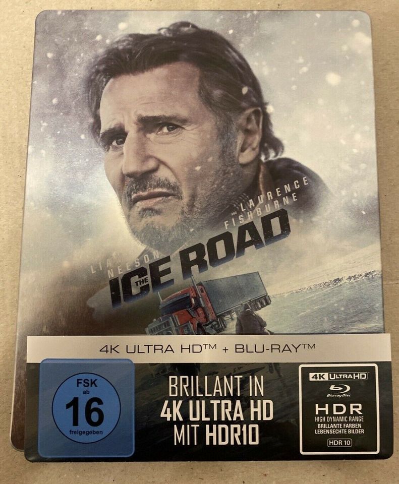 The Ice Road (2021) 4K UHD Steelbook neuwertig deutsch in Dresden