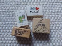 Vier Stempel Gänse Hand Luftpost Mitte - Wedding Vorschau