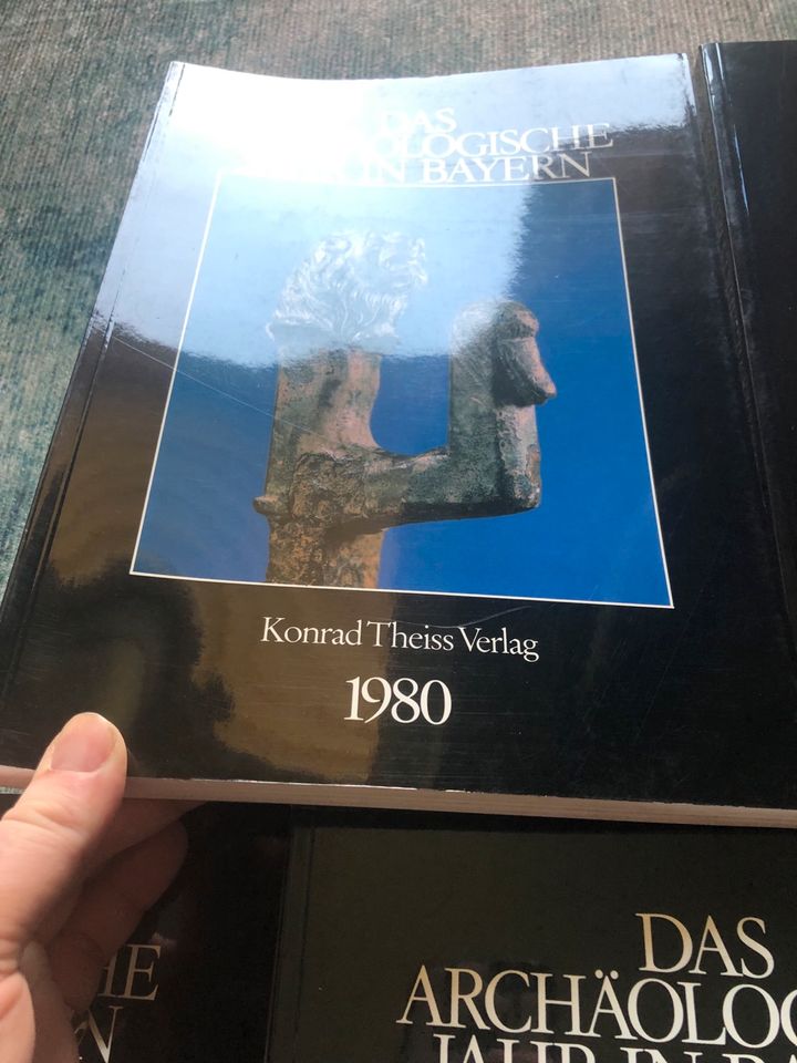 8x Das Archäologische Jahr in Bayern Lot Konvolut 80er in Rosbach (v d Höhe)