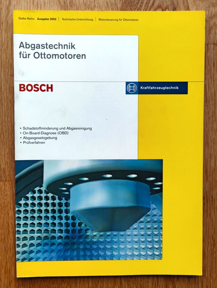 Bosch Gelbe Reihe - Ausgabe 2002 - Abgastechnik für Ottomotoren in Leipzig